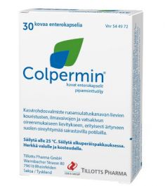 COLPERMIN enterokaps, kova 30 fol - Sastamalan 1. apteekki