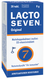 Lacto Seven Original 20 tabl - Sastamalan 1. apteekki