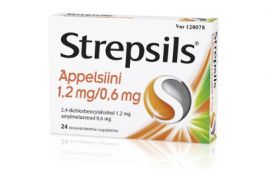 STREPSILS APPELSIINI 1,2/0,6 mg imeskelytabl 24 fol - Sastamalan 1. apteekki